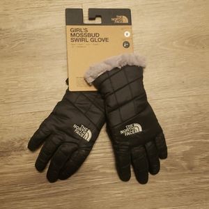 Brand new North Face size medium black/silver gloves